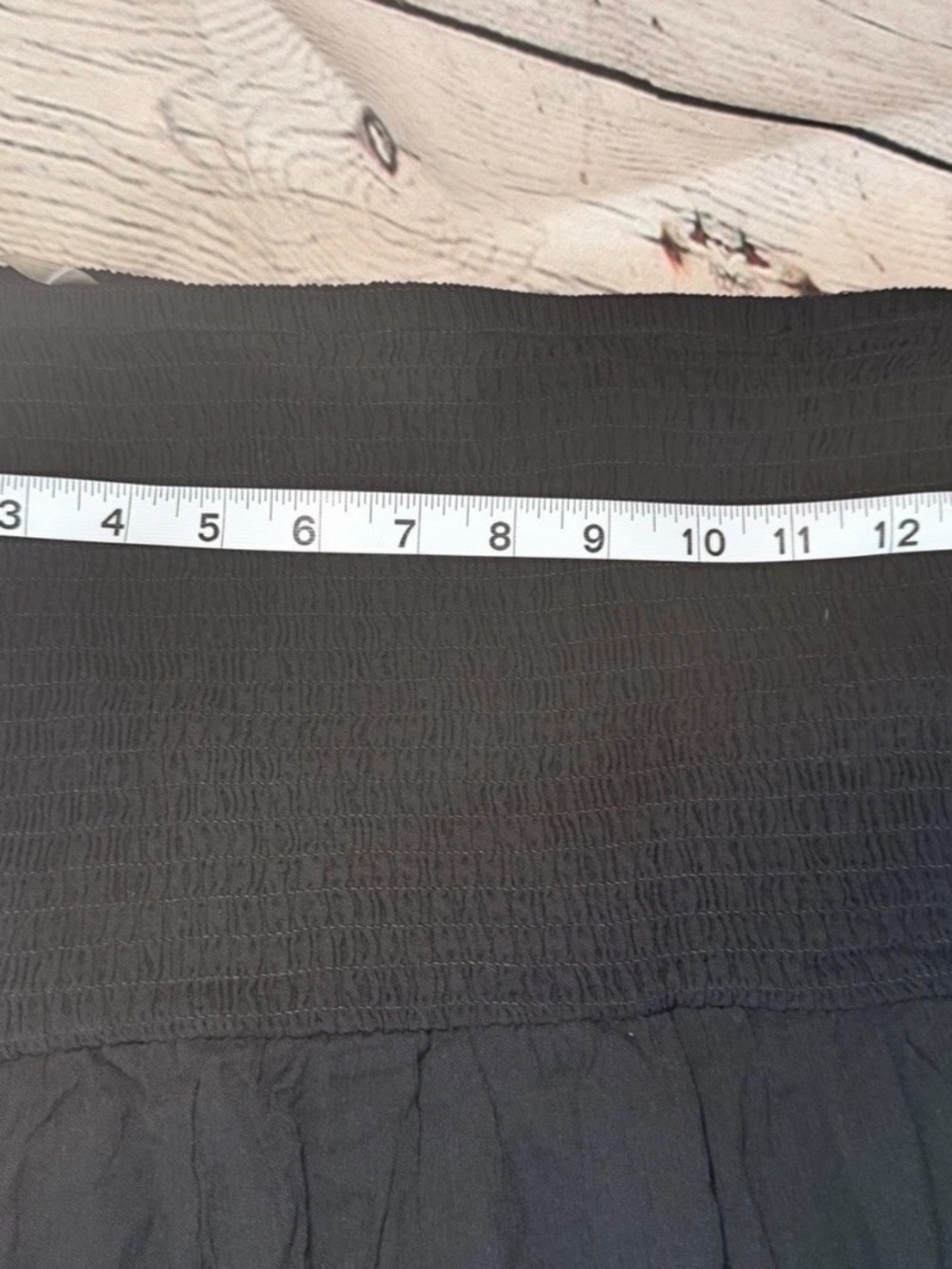 Black Lace Panel Maxi Skirt - Picture 9 of 10